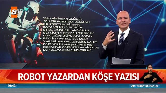 Yapay zekadan köşe yazısı!