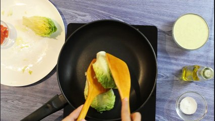 COGOLLOS CON VEGANESA DE AJO