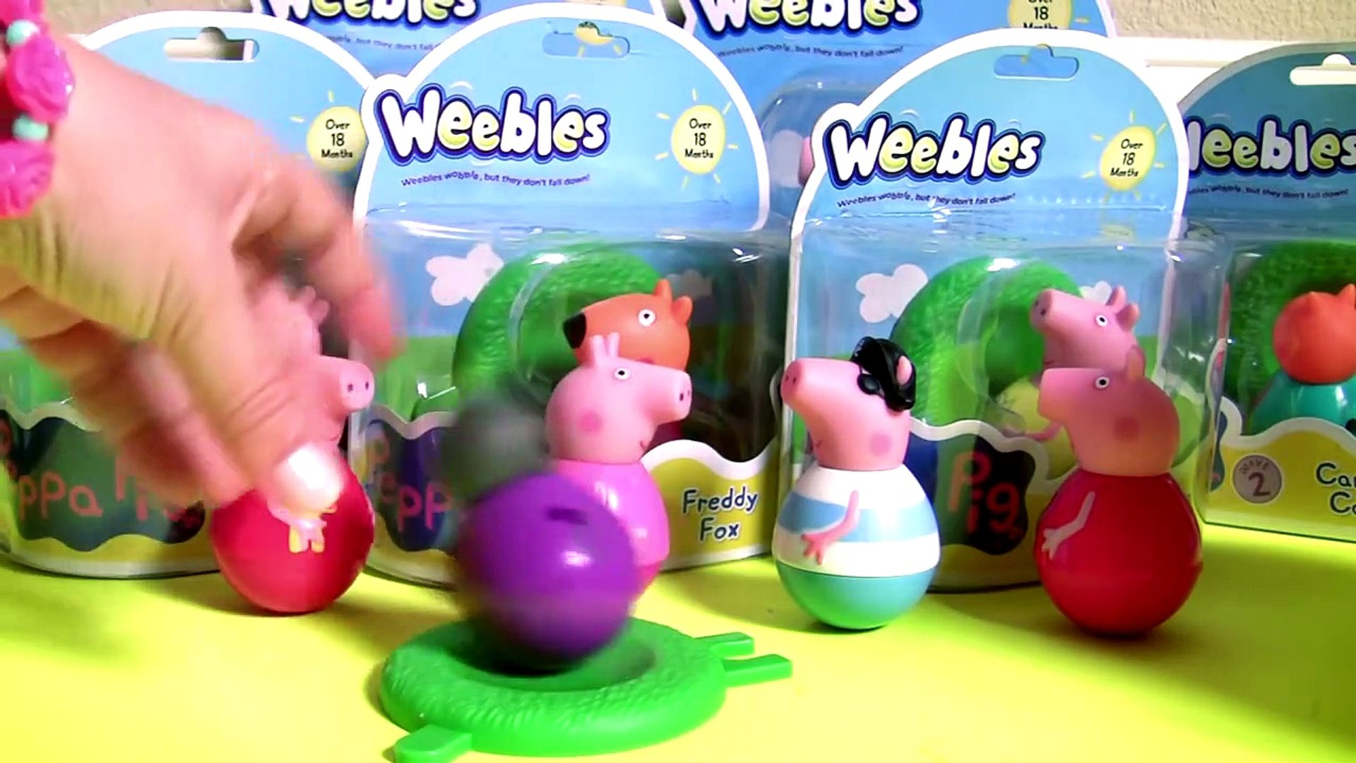 weeble dog toy