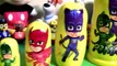 PJ Masks Stacking Cups Nesting Toys Surprise Owlette Gekko Catboy Romeo Paw Patrol Weebles