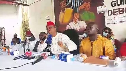 Siaka Barry du MPDG repousse la main tendue du RPG et dit qu'il n'ira pas à la présidentielle