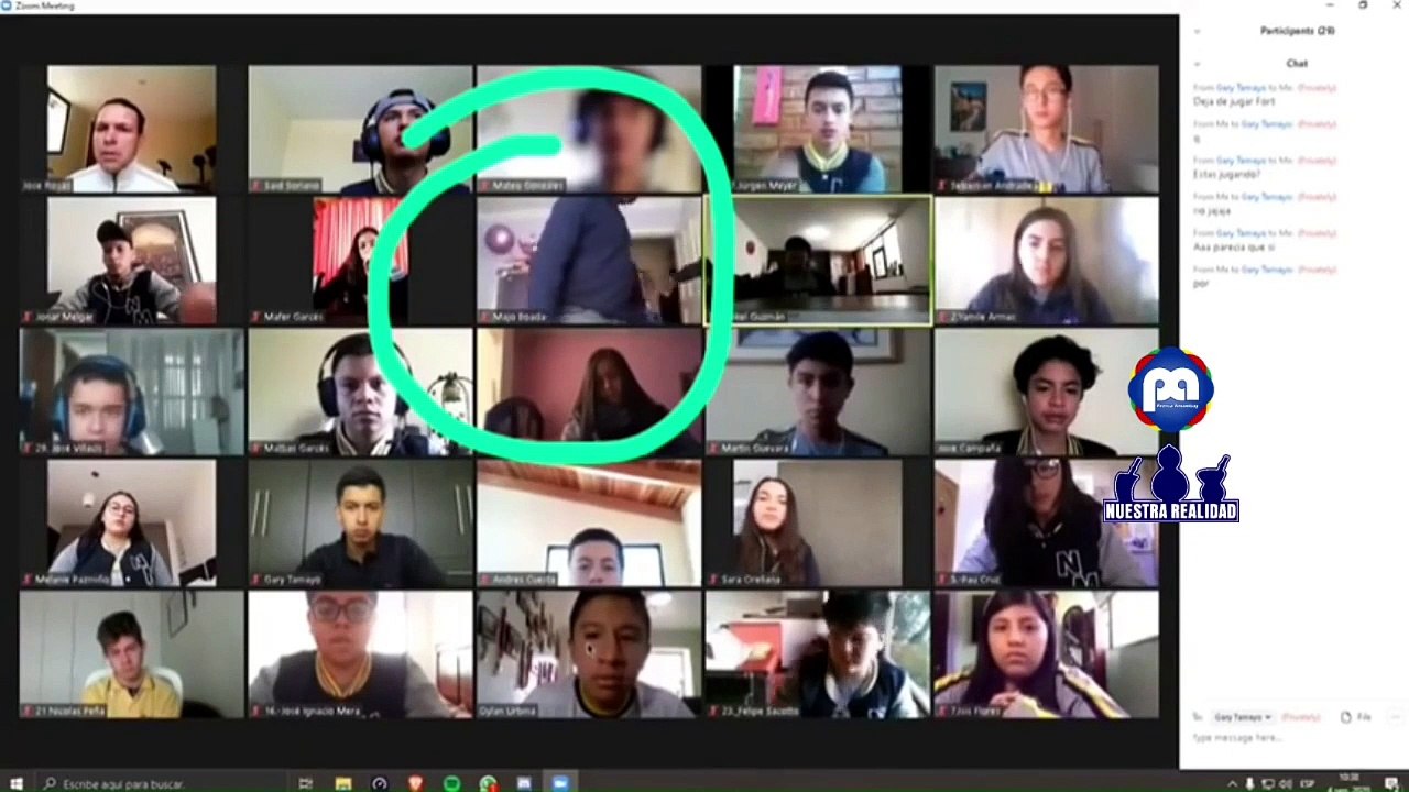 Un élève se fait cambrioler pendant un cours en ligne (Équateur)