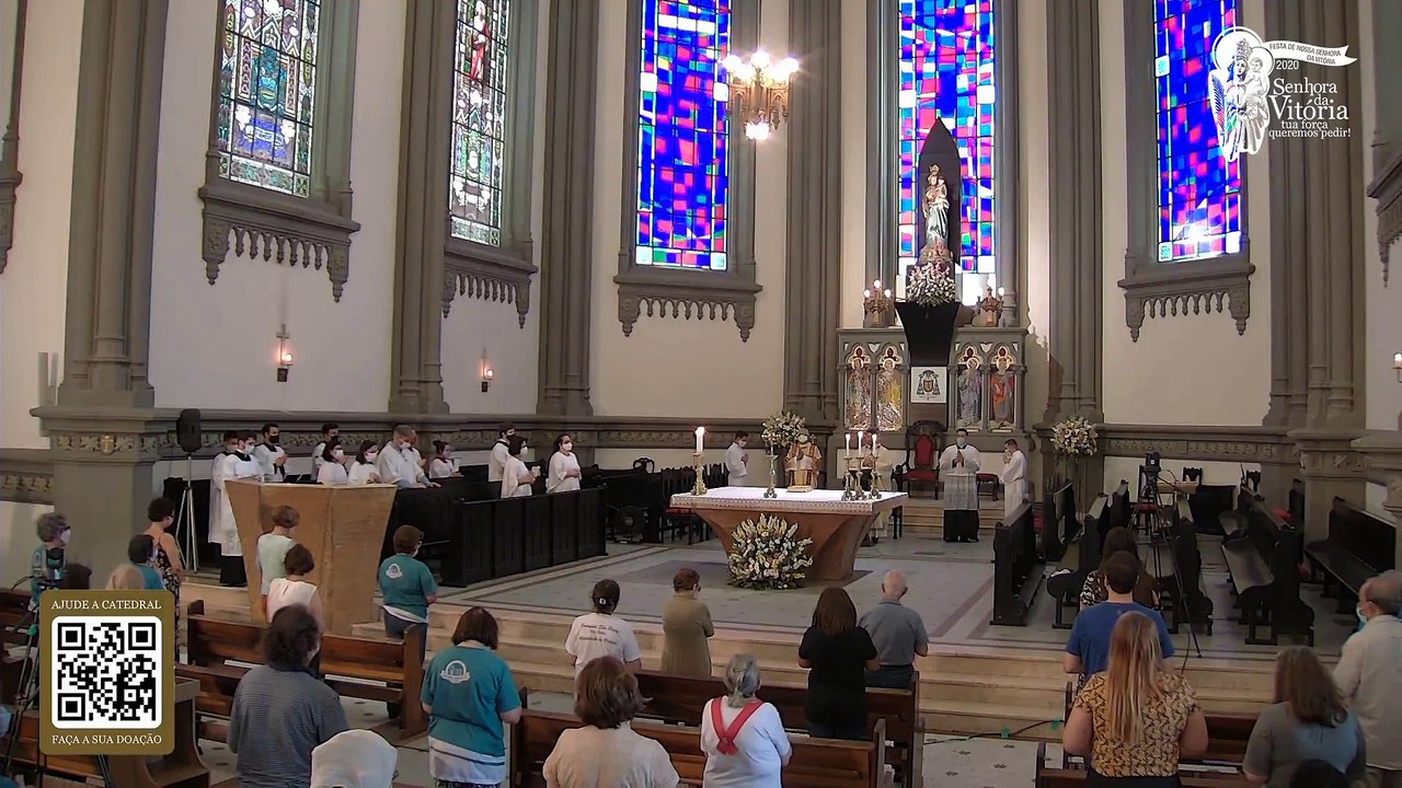 Live da missa na Catedral de Vitória