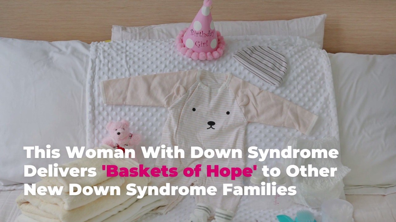 This Woman With Down Syndrome Delivers 'Baskets of Hope' to Other New Down Syndrome Famili