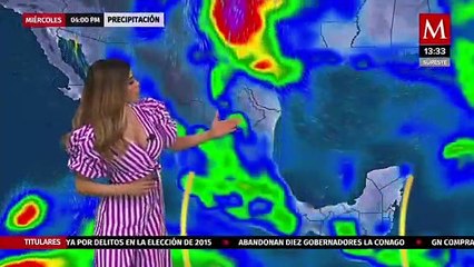 El clima para hoy 8 de septiembre, Pamela Longoria