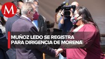 Muñoz Ledo se registra en INE para presidencia de Morena