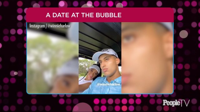 Winnie Harlow and Kyle Kuzma Enjoy Golf Outing Together as She Joins Him in NBA Bubble