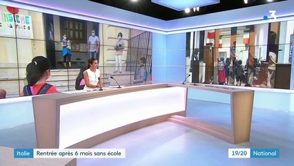 Italie : une rentrée après six mois sans école