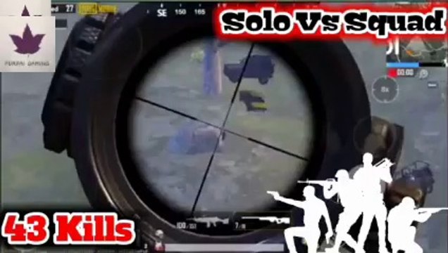Killing Machine | 43 Kills Solo Vs Squad | Pubg Mobile | Fukrai Gaming |