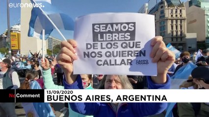 Протесты в Аргентине: против коррупции и карантина
