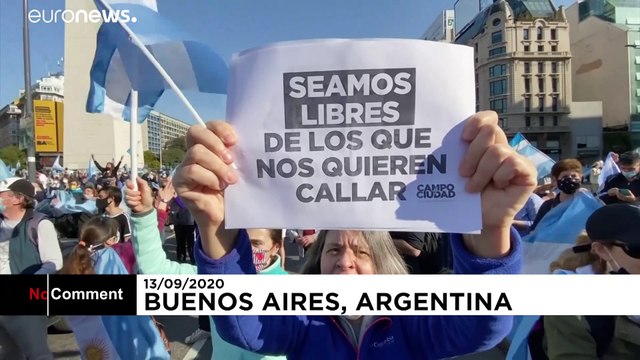Протесты в Аргентине: против коррупции и карантина