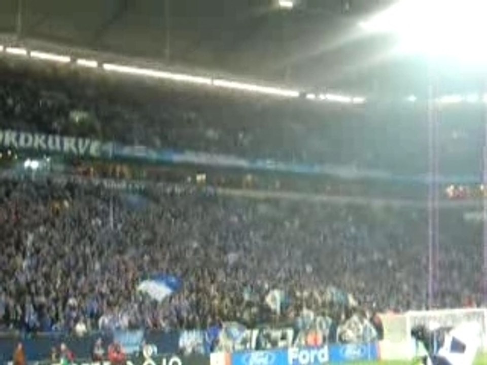 fc porto - schalke  fans schalke ultra