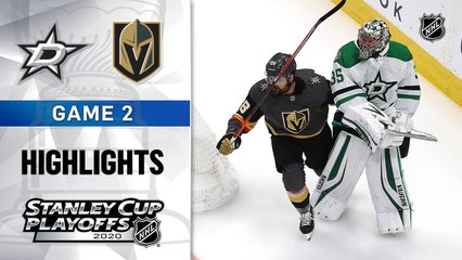 NHL Highlights | Stars @ Golden Knights 9/08/2020