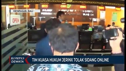 Tim Kuasa Hukum Jerinx Tolak Sidang Online