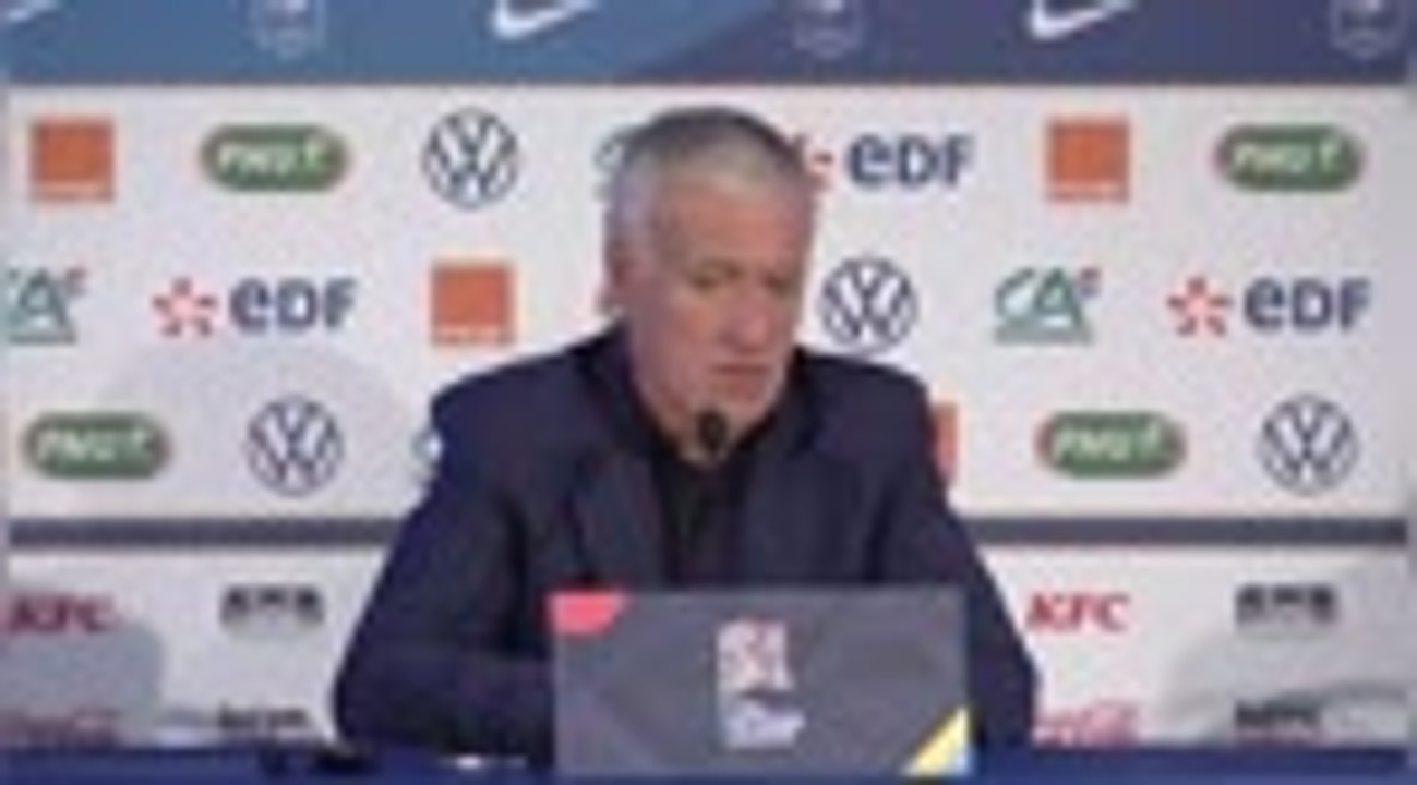 Bleus - Deschamps : "Martial a changé"