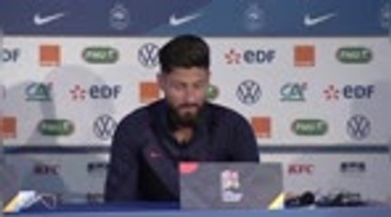 Bleus - Giroud : "J'ai l'ambition de dépasser Platini"