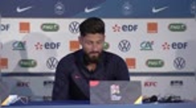 Bleus - Giroud : J'ai l'ambition de dépasser Platini