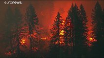 US-Westen: Schwere Waldbrände zerstören Tausende Quadratkilometer Land
