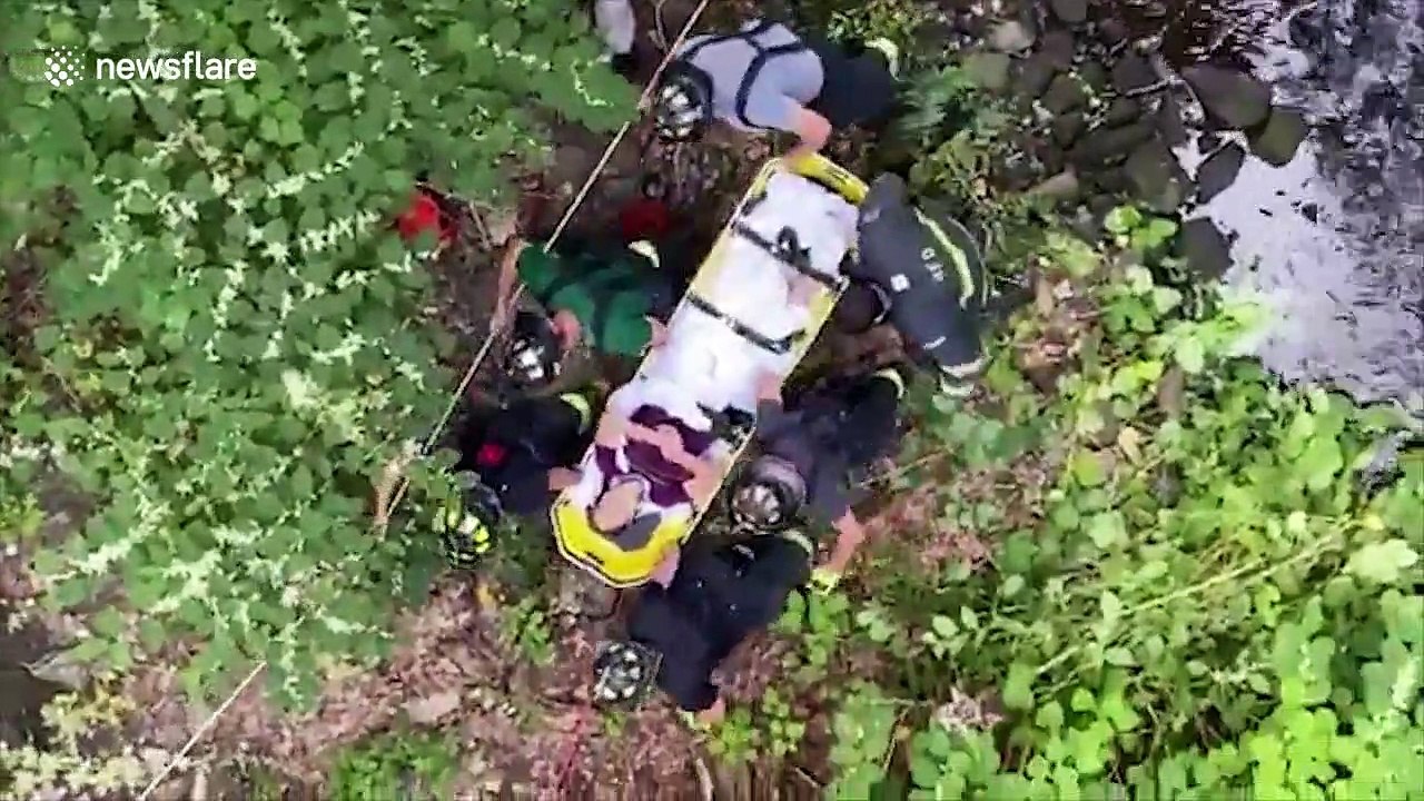 Suicidal woman rescued after jumping from the Warren Avenue Bridge in New Jersey