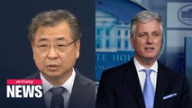 Top security chiefs of S. Korea, U.S. discuss Korean peace process, COVID-19