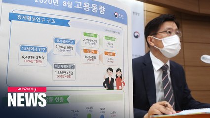 No. of people employed in S. Korea falls y/y for six consecutive months