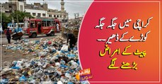 Garbage causing diseases in Karachi