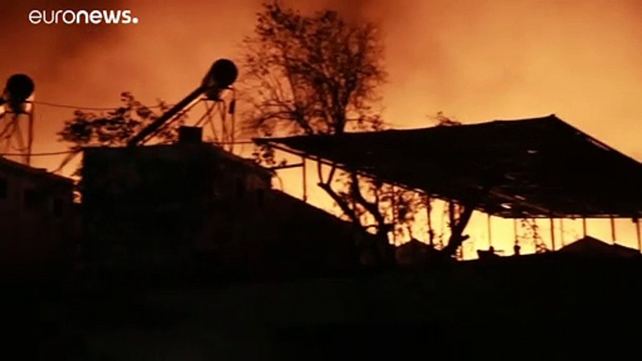 Lager Moria durch Brand zerstört: Keine Unterkunft für 13.000 Geflüchtete?