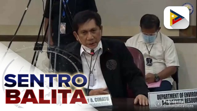 #SentroBalita | DENR, nilinaw na walang dapat ikabahala sa 'white sand' project sa Manila Bay; dolomite, hindi umano kinikilalang ‘carcinogenic’ ng ilang grupo