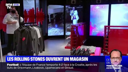 Les Rolling Stones ouvrent leur première boutique, dans le quartier londonien de Sohp