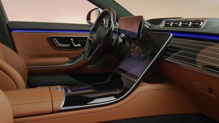 The new Mercedes-Benz S-Class Interior Design in Studio