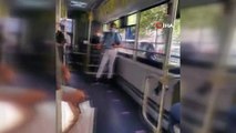 Otobüs şoförü ile öğrencinin “Boş akbil” tartışması