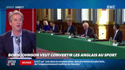 Nicolas Poincaré : Boris Johnnson veut convertir les Anglais au sport - 09/09