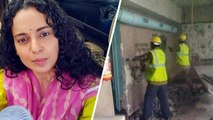 Kangana Ranaut moves Bombay HC as BMC begins demolition at office