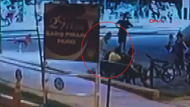 Tekirdağ'da 11 yaşındaki çocuğun darp edilme anı kamerada