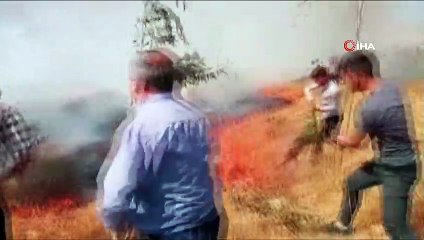 Hakkari’de korkutan yangın