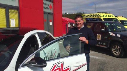 François Duval roule avec ses supporters à Mettet