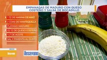 Receta: empanadas con salsa de bocadillo