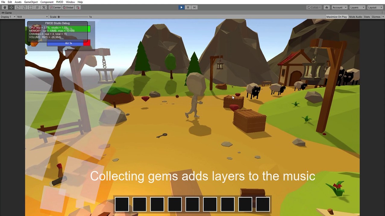 FMOD Unity Integration Demo