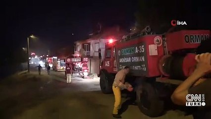 Manisa'daki orman yangını 6 saatte kontrol altına alındı | Video
