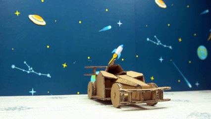 F1 CAR FROM CARDBOARD -  DIY Make Things With Cardboard