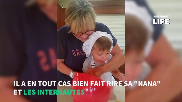 Dans le tuto cuisine de cette grand-mère et de son petit-fils, rien ne se passe comme prévu