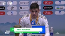 Las disculpas públicas de Federico Valverde, por su falta a Álvaro Morata en la final de la Supercopa 2020