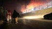 El fuego devora el campo de refugiados de Moria en Grecia