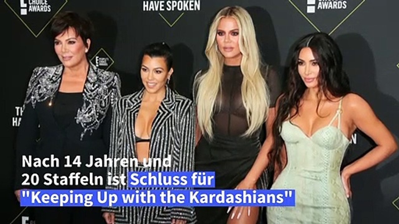 Schluss für 'Keeping Up with the Kardashians'