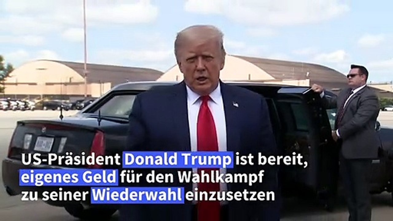 Trump: 'Was auch immer es kostet, wir müssen gewinnen'