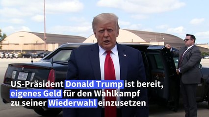 Trump: "Was auch immer es kostet, wir müssen gewinnen"