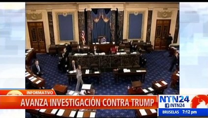 Avanza investigación contra Trump