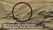 Curiosity Once Captured a 'Floating Spoon' on Mars