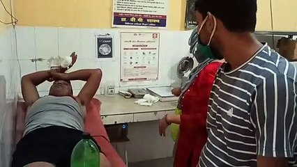 औरैया- तेज रफ्तार कार की टक्कर से सीआरपीएफ जवान हुआ घायल