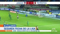 VIDEO | Junior vs Patriotas, resumen y goles 3-1, fecha 2 Liga Águila 2019-I